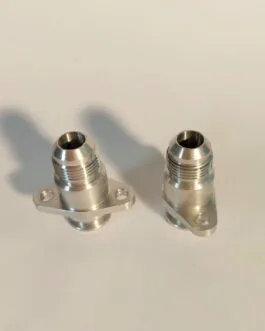 AN10 Oil Cooler Fittings for Mercedes Benz OM606/OM605/OM604/OM603/OM602 Set of two