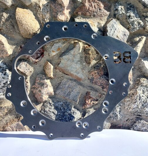 OM606/OM605 to Nissan Patrol ZD30 Gearbox Adapter Plate CNC Billet - Image 2