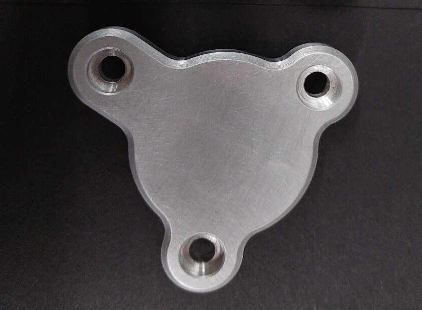 Blanking plate for oil sump Mercedes OM648 engine.