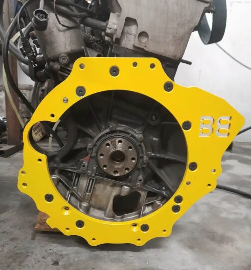 OM606/OM605 to Nissan Patrol ZD30 Gearbox Adapter Plate CNC Billet - Image 3