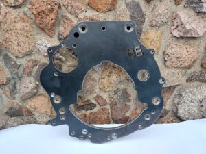 BMW M57 Narrow Block to Mitsubishi Pajero/Shogun 2.5D Adapter Plate CNC BILLET