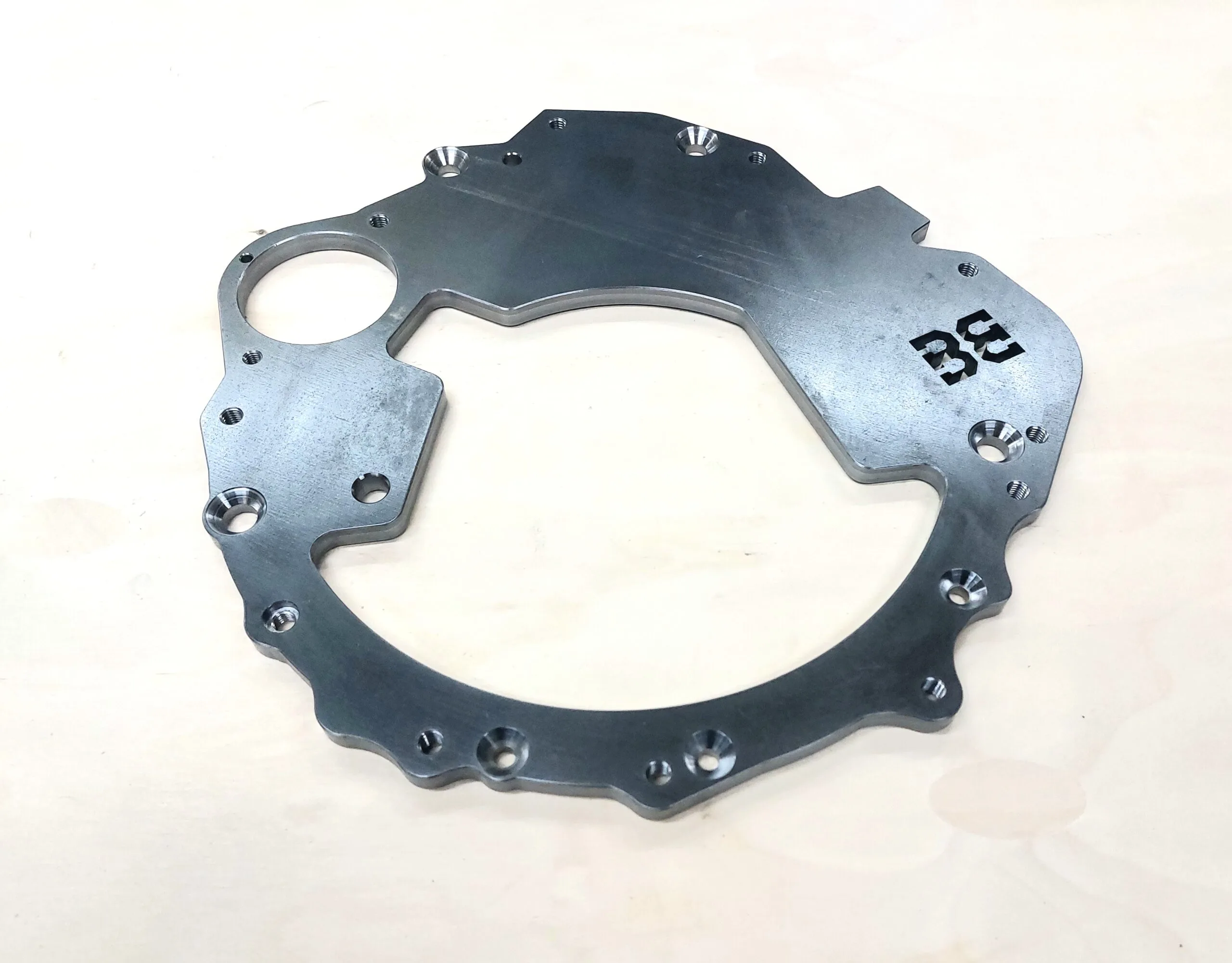 Płyta adaptacyjna BMW M57 wide Block do Nissan Navara D40 2005-2010