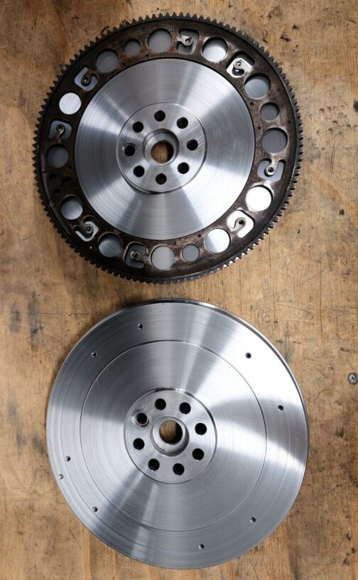 BMW M57 LIFT MODEL Custom made Flywheel to Nissan Patrol ZD2.8 240mm clutch pic 5