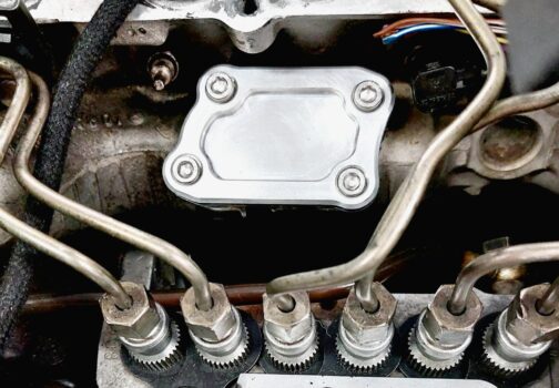 OM606 Blanking Plate for Fuel Heater CNC
