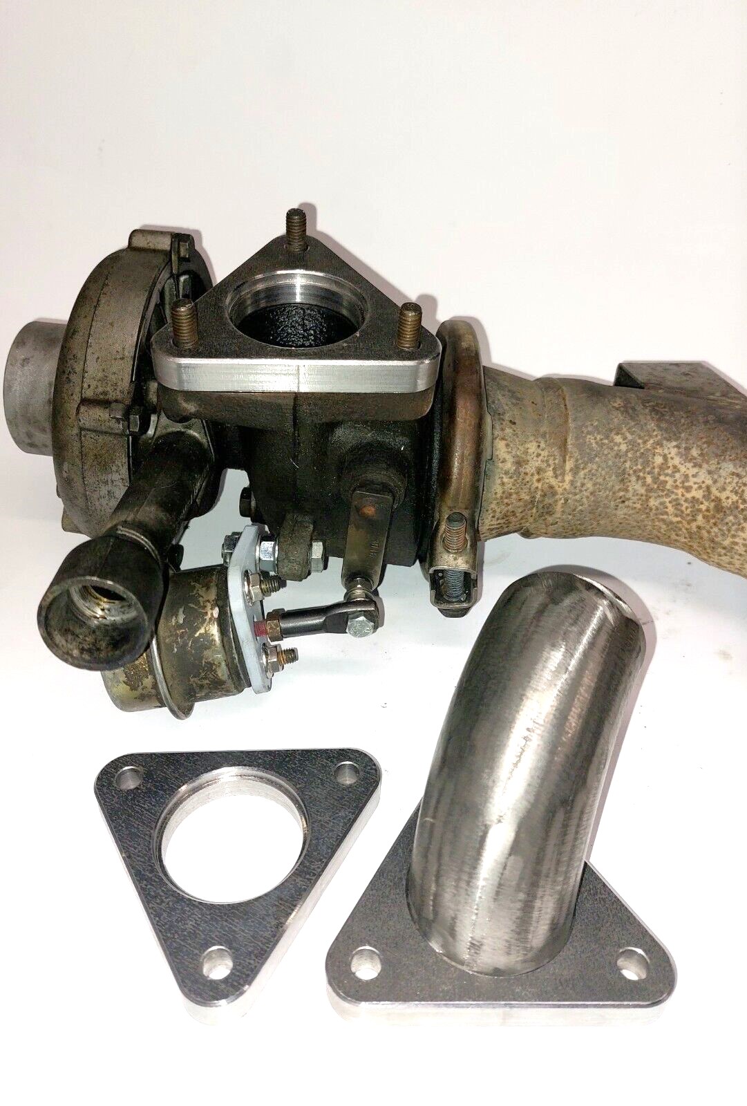 OM606 Turbo Exhaust Flange KKK pic 2