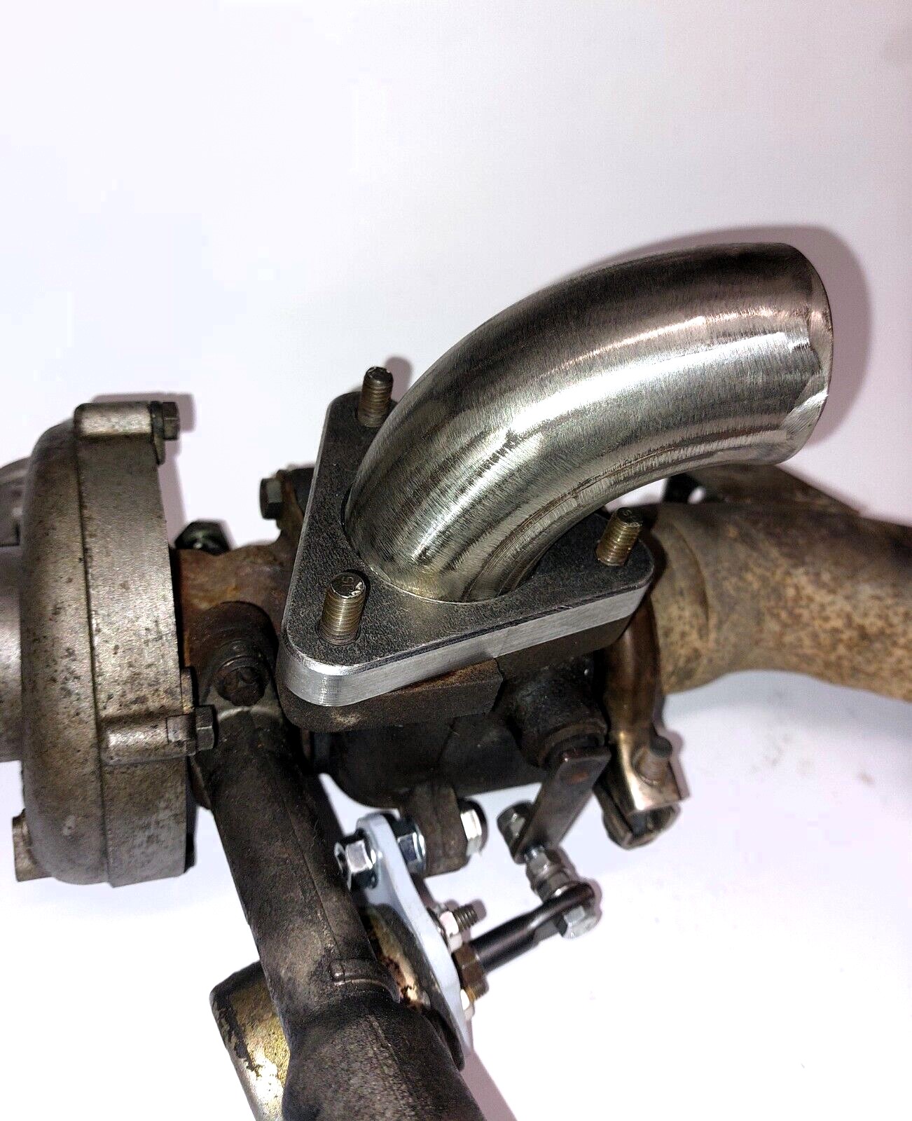 OM606 Turbo Exhaust Flange KKK pic 3