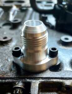 OM606 Turbo Oil Drain AN12 pic 4