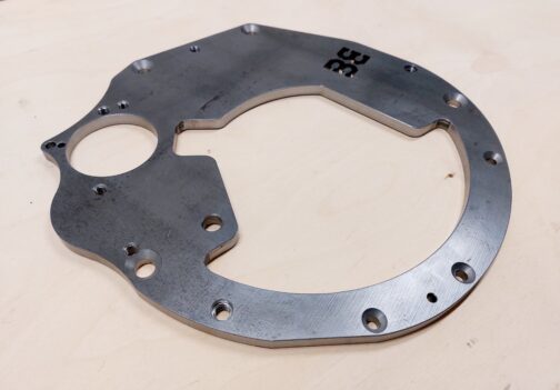 BMW M57 Wide Block to Mitsubishi L200 2.5TD 2006-2015 Adapter Plate CNC Billet