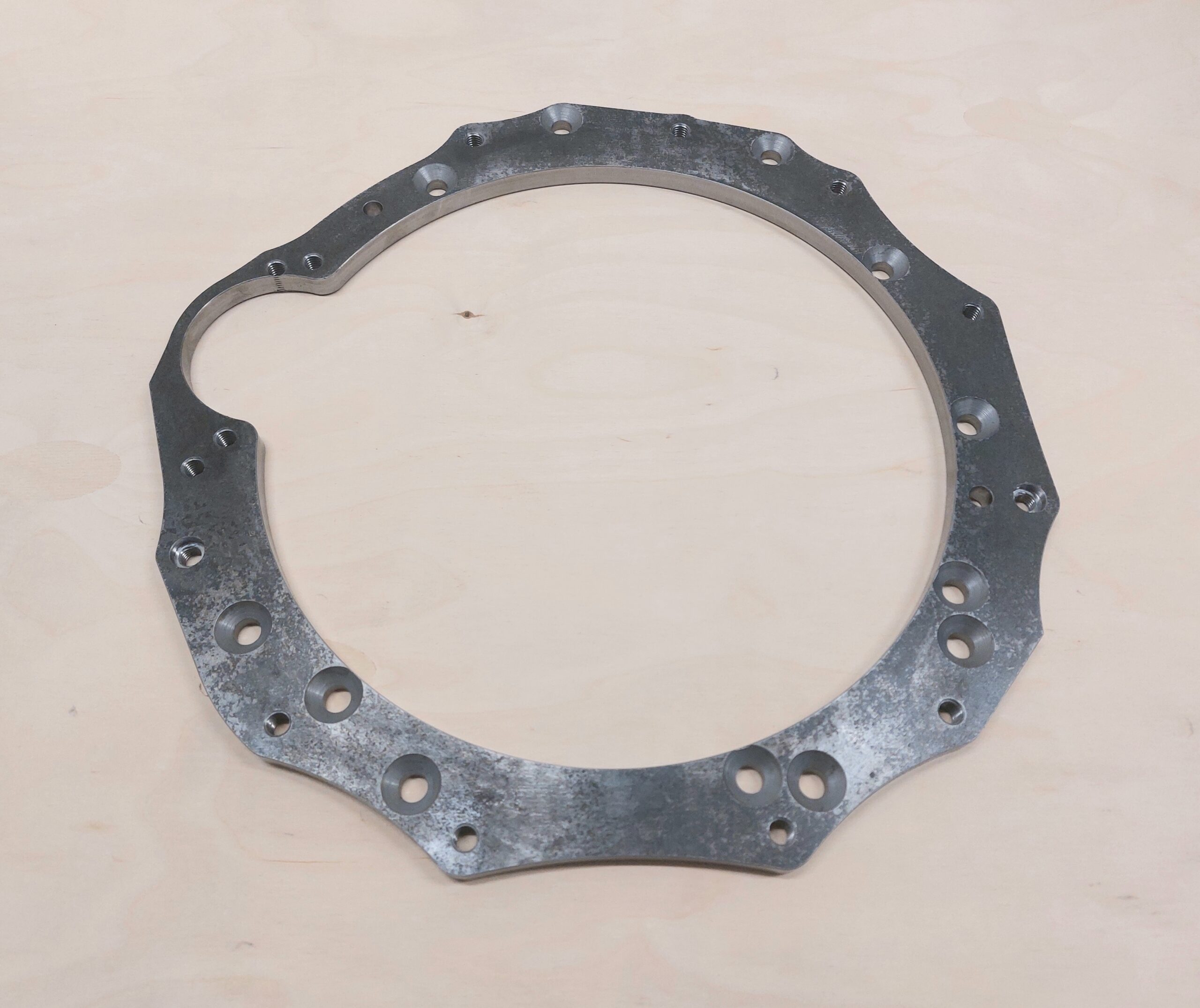 Mercedes OM606/OM605 to Mitsubishi Pajero/Shogun 2.8D Adapter Plate