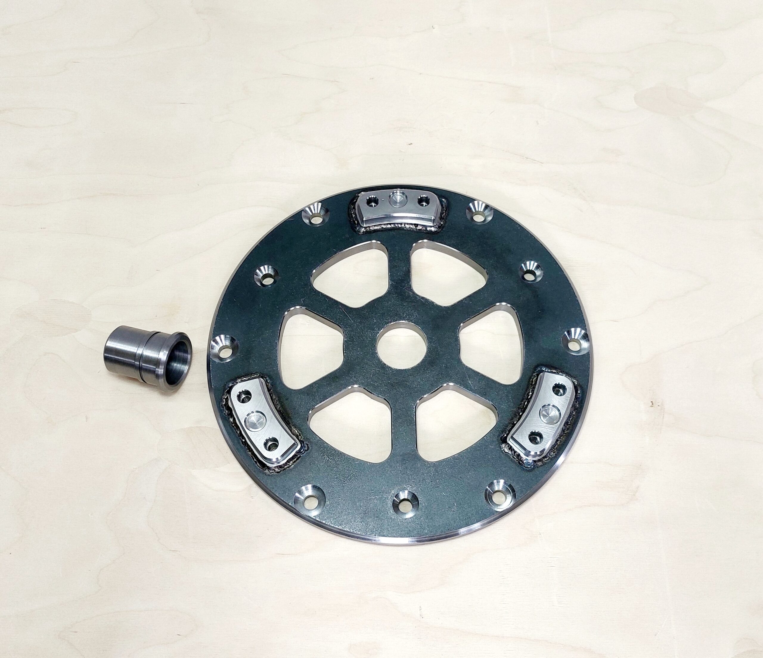 Adapter plate & converter cover for OM648 to BMW 8HP-70
