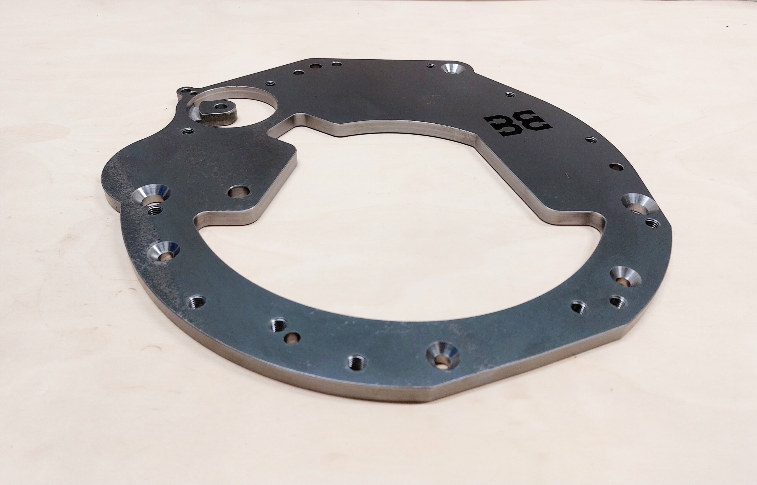 BMW M57 LIFT to OM606 gearbox Adapter Plate