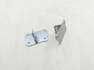 Mercedes Benz OM606 Blanking Plate for Fuel Heater with Bracket for Throttle Cable-Stainless