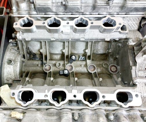 Mercedes M113 V8 Intake Manifold Spacers 180° rotation