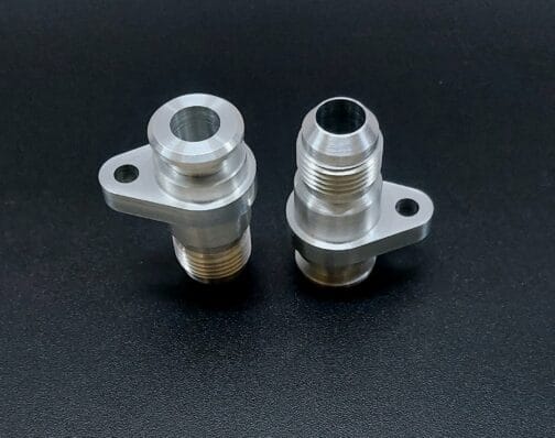 AN10 Oil Cooler Housing Adapter Fittings Mercedes M113k