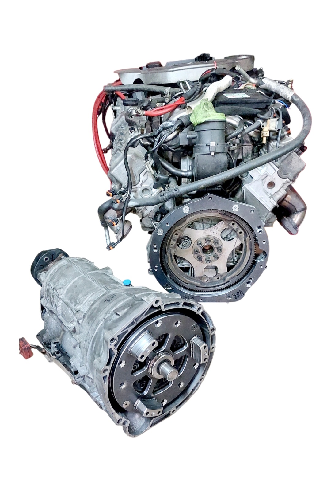 Mercedes Benz M113 to BMW ZF8HP-70/75 Adapter Plate and Converter Cover