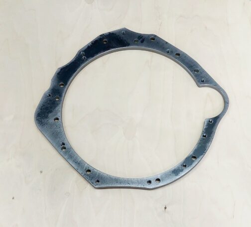 OM648/OM613 to Nissan Navara D40 pre-lift Adapter Plate